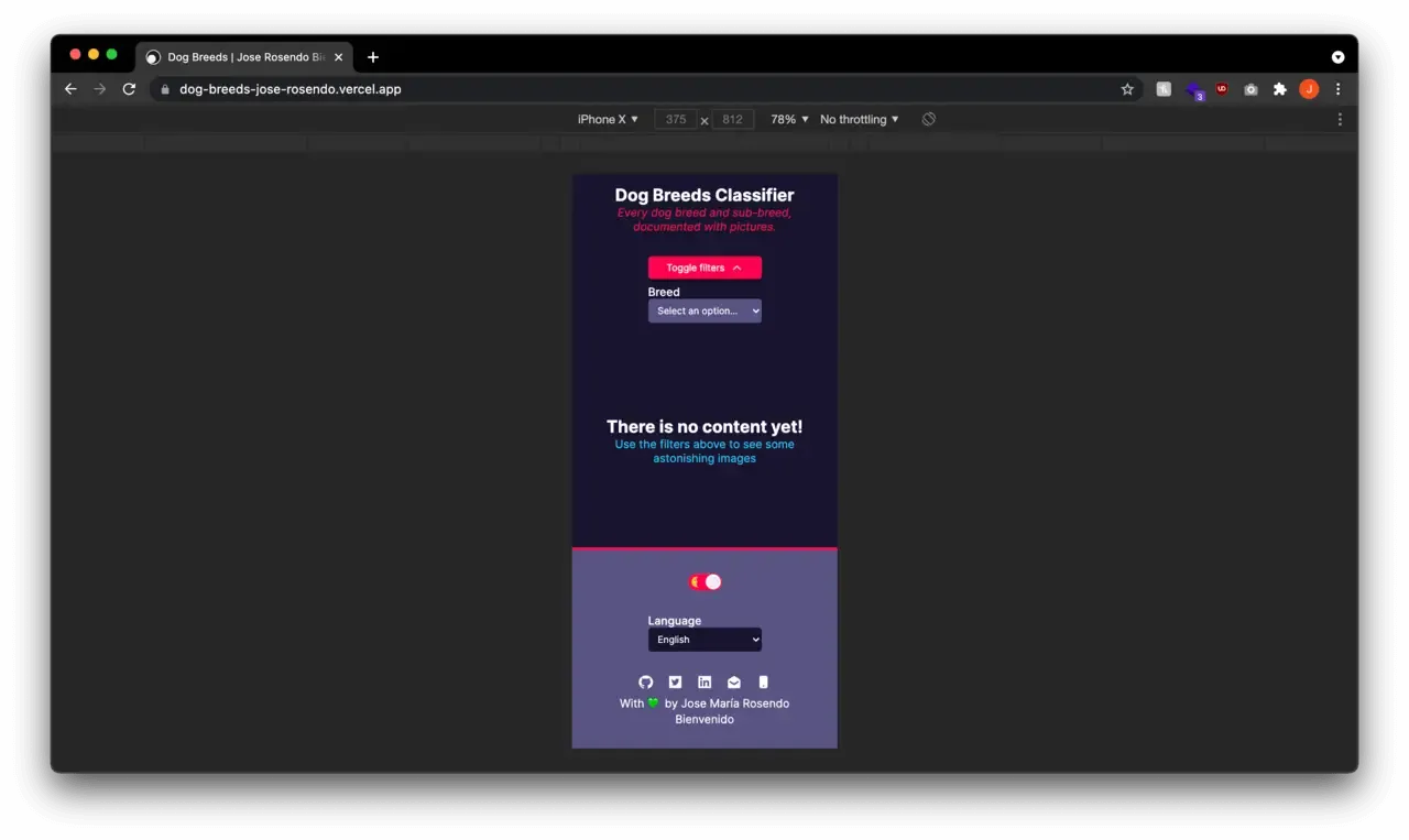 Filtros de búsqueda en móviles