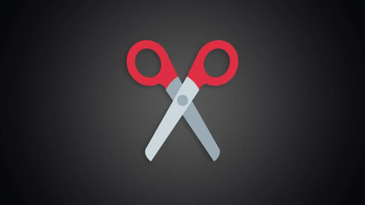 Scissors emoji